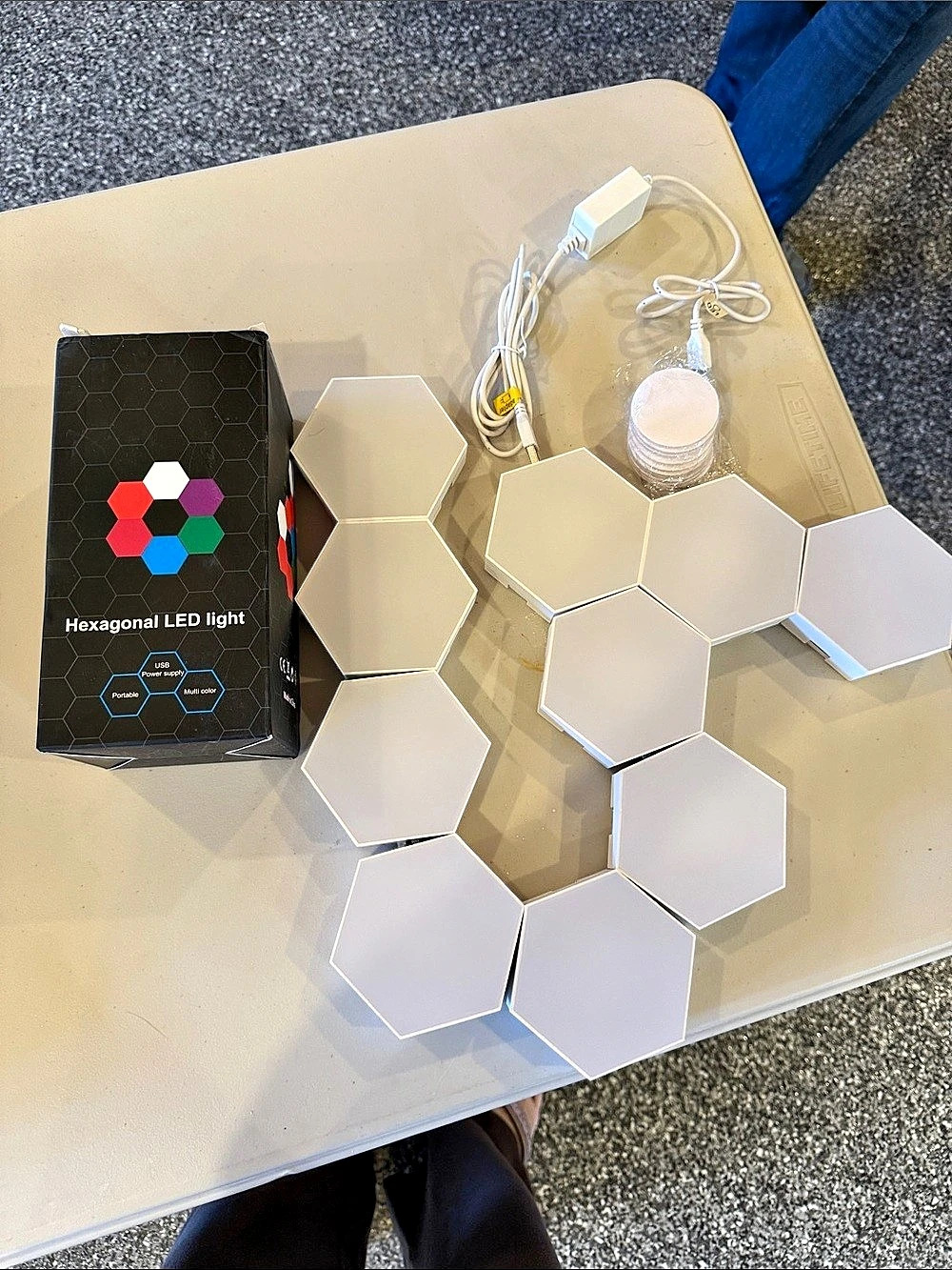 Hexagonal LED Light Set
